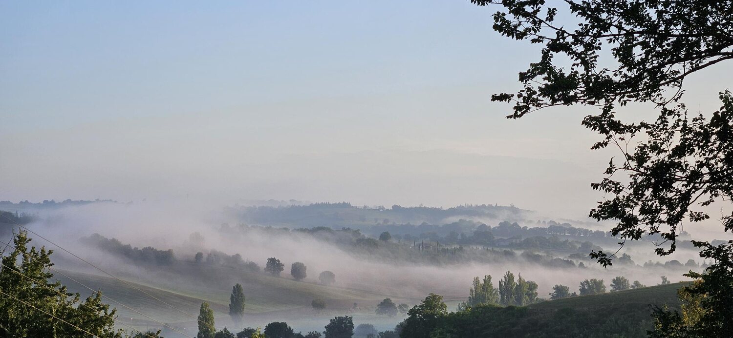 Paysage calme autour de Figarol